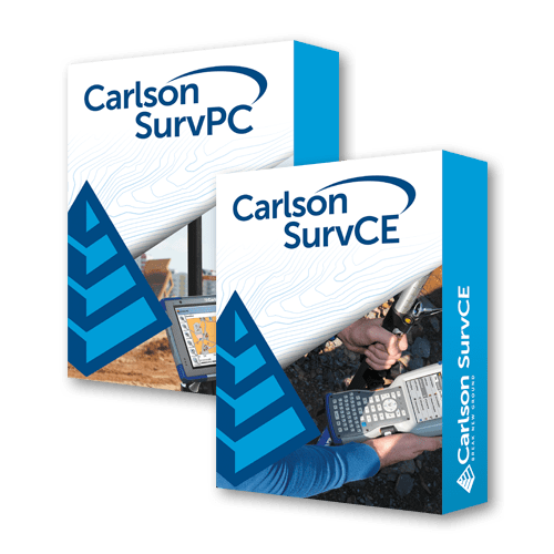 Carlson SurvPC and Carlson SurvCE Software