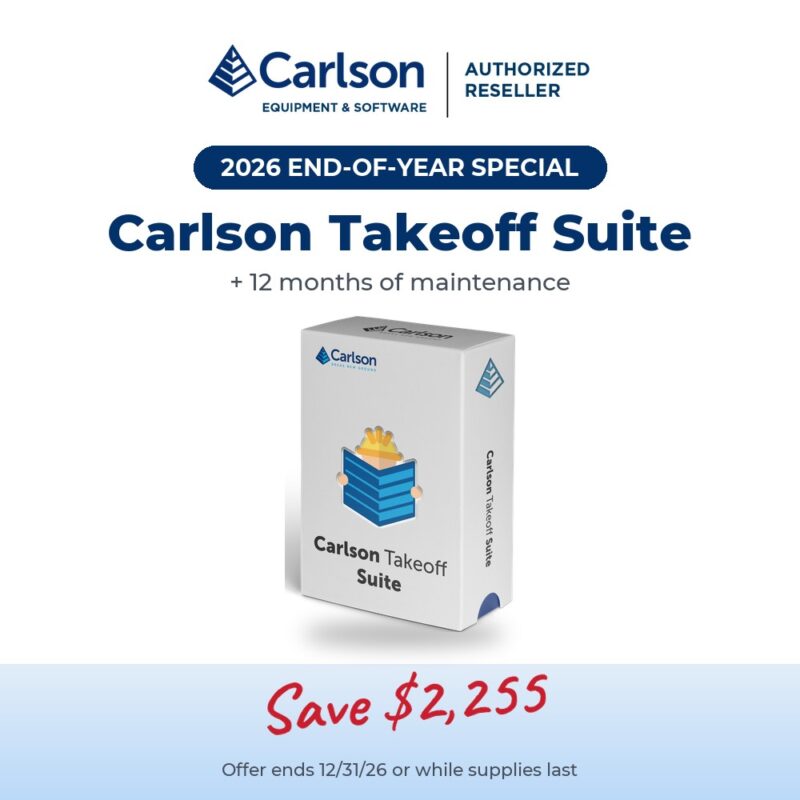 Carlson Takeoff Suite EOY Special